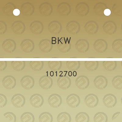 bkw-1012700