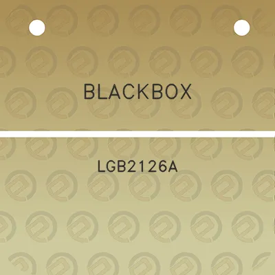 blackbox-lgb2126a