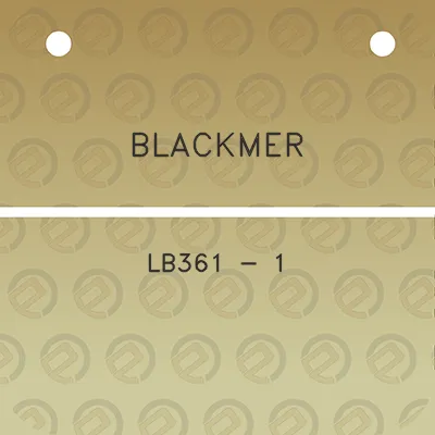 blackmer-lb361-1