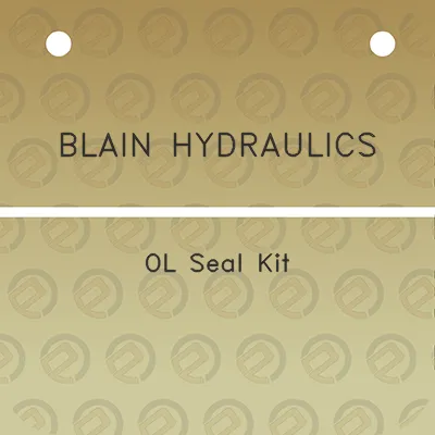 blain-hydraulics-ol-seal-kit