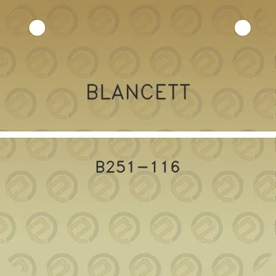 blancett-b251-116