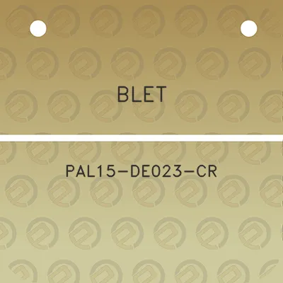 blet-pal15-de023-cr