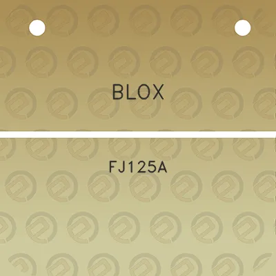 blox-fj125a