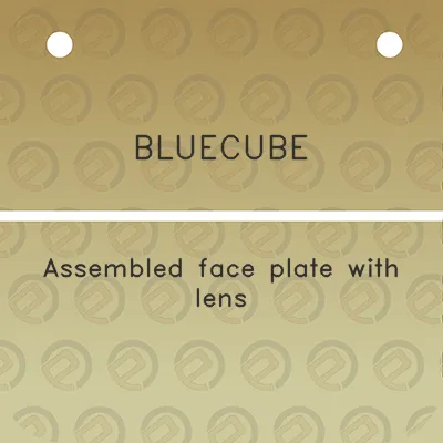 bluecube-assembled-face-plate-with-lens