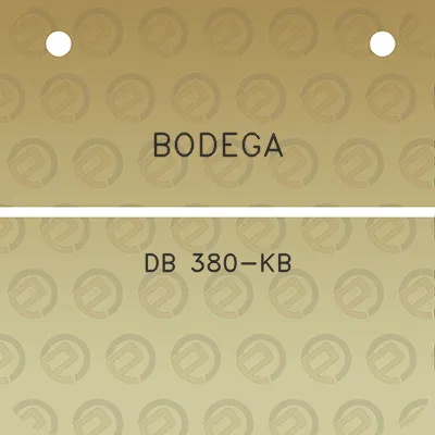 bodega-db-380-kb