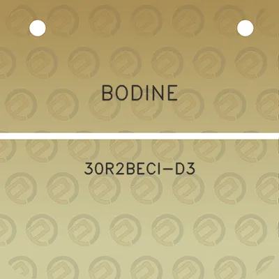 bodine-30r2beci-d3