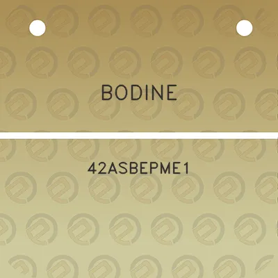 bodine-42asbepme1