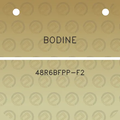 bodine-48r6bfpp-f2