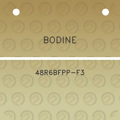 bodine-48r6bfpp-f3