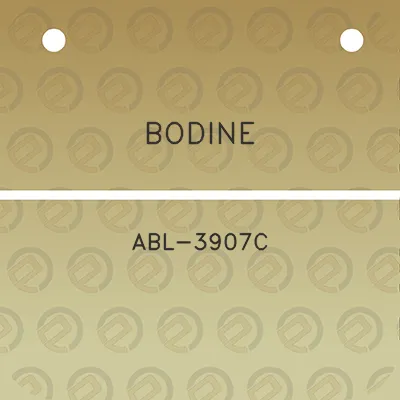 bodine-abl-3907c