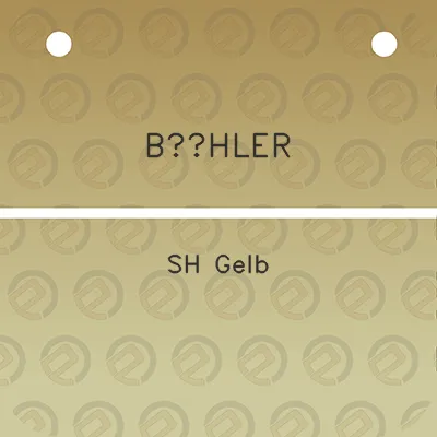 bohler-sh-gelb