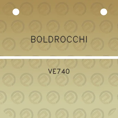 boldrocchi-ve740