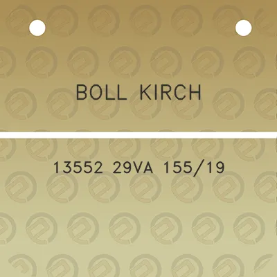 boll-kirch-13552-29va-15519