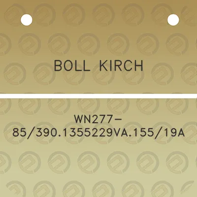 boll-kirch-wn277-853901355229va15519a