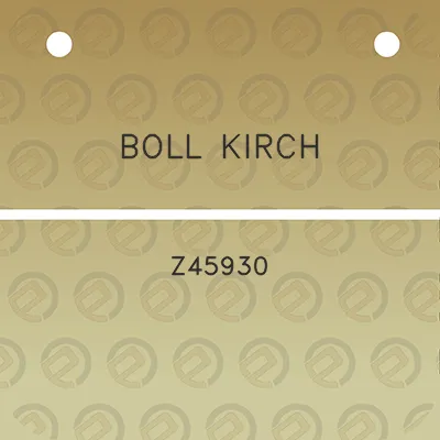 boll-kirch-z45930