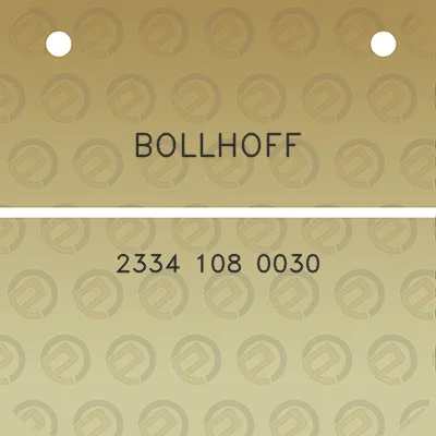 bollhoff-2334-108-0030