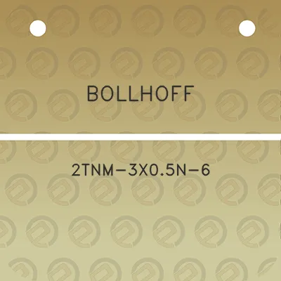 bollhoff-2tnm-3x05n-6