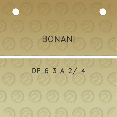 bonani-dp-6-3-a-2-4