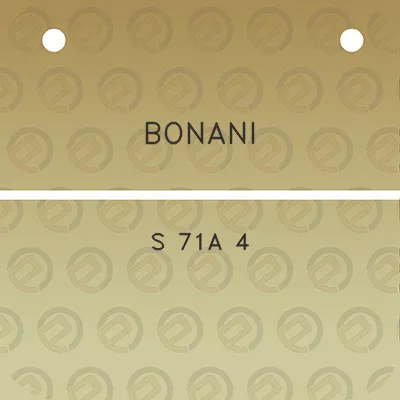 bonani-s-71a-4