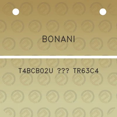 bonani-t4bcb02u-tr63c4