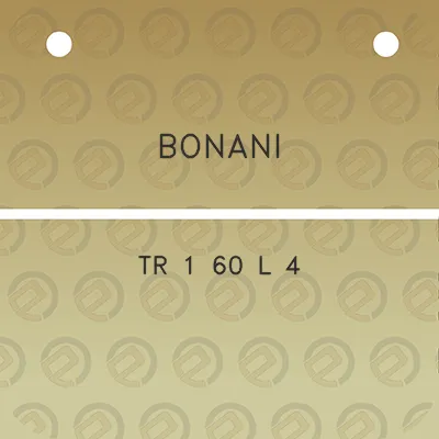 bonani-tr-1-60-l-4