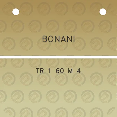 bonani-tr-1-60-m-4