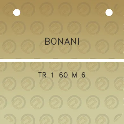 bonani-tr-1-60-m-6