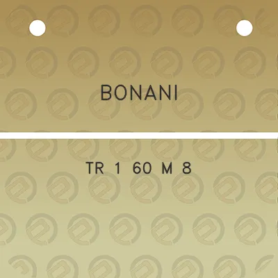 bonani-tr-1-60-m-8