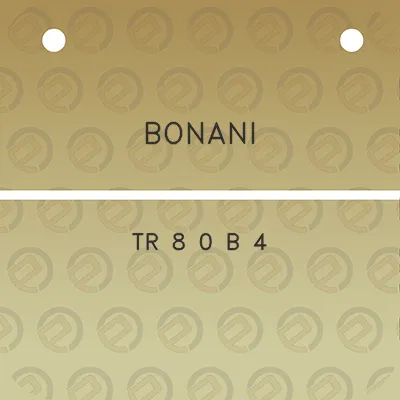 bonani-tr-8-0-b-4