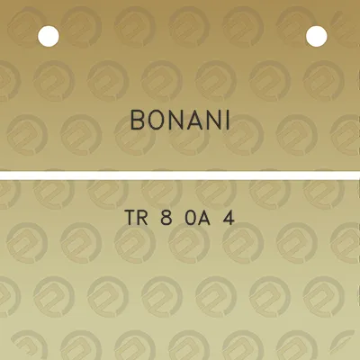 bonani-tr-8-0a-4