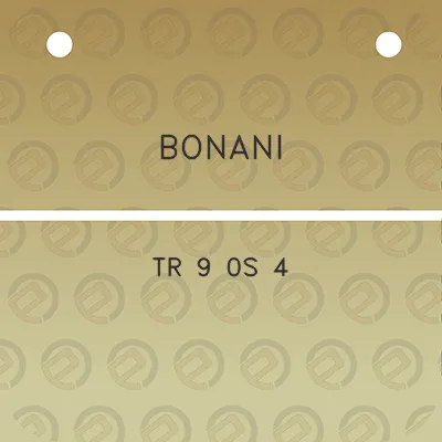 bonani-tr-9-0s-4