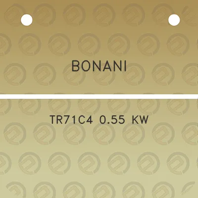 bonani-tr71c4-055-kw