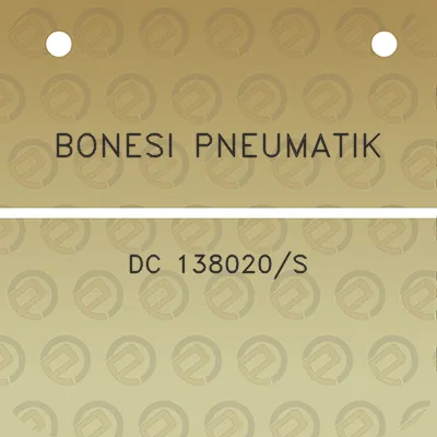 bonesi-pneumatik-dc-138020s