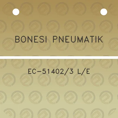 bonesi-pneumatik-ec-514023-le