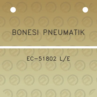 bonesi-pneumatik-ec-51802-le