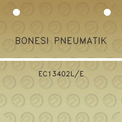 bonesi-pneumatik-ec13402le