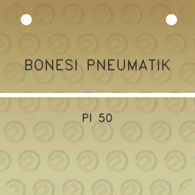 bonesi-pneumatik-pi-50