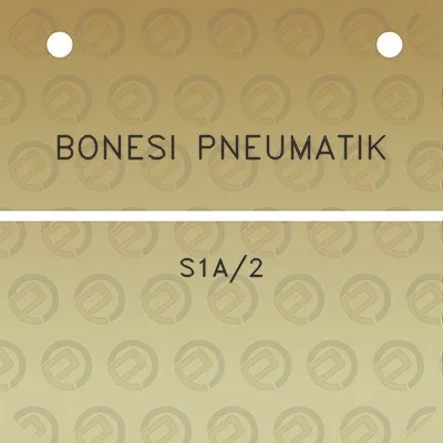 bonesi-pneumatik-s1a2