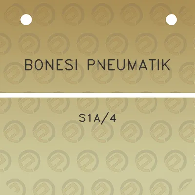 bonesi-pneumatik-s1a4