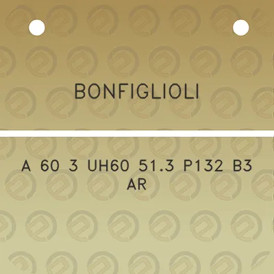 bonfiglioli-a-60-3-uh60-513-p132-b3-ar