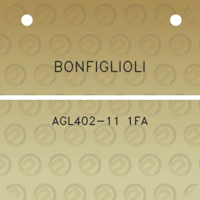 bonfiglioli-agl402-11-1fa