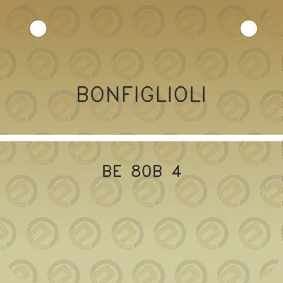 bonfiglioli-be-80b-4