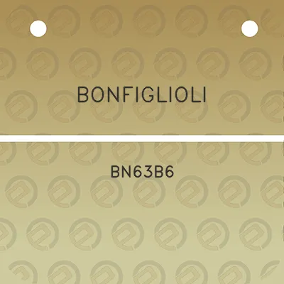 bonfiglioli-bn63b6