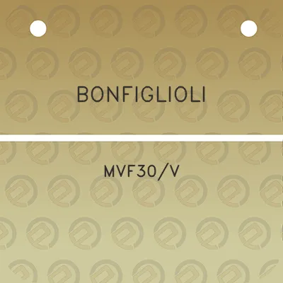 bonfiglioli-mvf30v