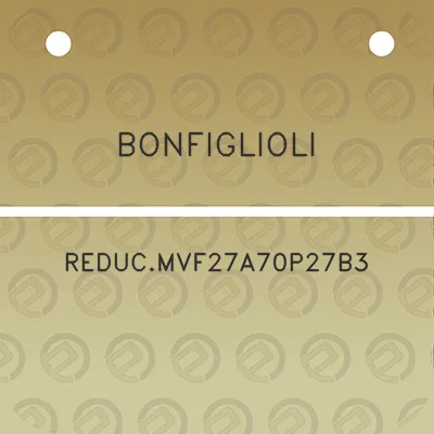 bonfiglioli-reducmvf27a70p27b3