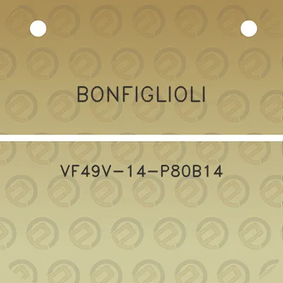 bonfiglioli-vf49v-14-p80b14