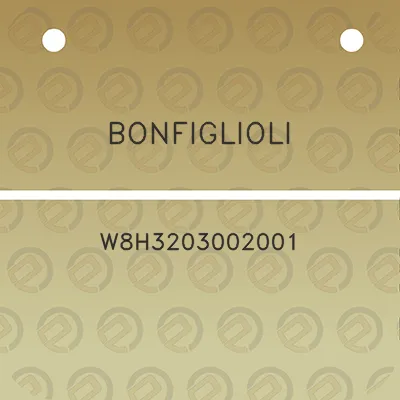 bonfiglioli-w8h3203002001