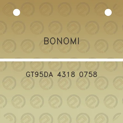 bonomi-gt95da-4318-0758