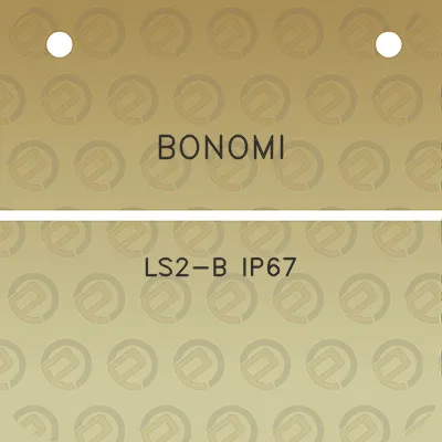 bonomi-ls2-b-ip67