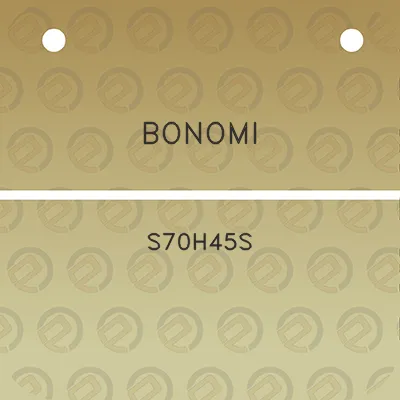 bonomi-s70h45s